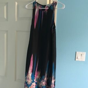 Wayf satin feel midi dress